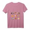 Damen Nagetier Meerschwein Haustier Guinea Pig T-Shirt mit V-Ausschnitt – Lustiges Tiermotiv für Meerschweinchenliebhaberinnen und Tierfans