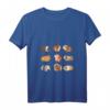 Damen Nagetier Meerschwein Haustier Guinea Pig T-Shirt mit V-Ausschnitt – Lustiges Tiermotiv für Meerschweinchenliebhaberinnen und Tierfans
