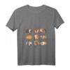 Damen Nagetier Meerschwein Haustier Guinea Pig T-Shirt mit V-Ausschnitt – Lustiges Tiermotiv für Meerschweinchenliebhaberinnen und Tierfans