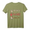 Peace Love Guinea Pigs - Lustiges Meerschweinchen T-Shirt für Kinder, Damen & Herren als Geschenk & Tierzubehör
