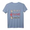 Peace Love Guinea Pigs - Lustiges Meerschweinchen T-Shirt für Kinder, Damen & Herren als Geschenk & Tierzubehör