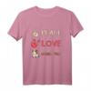 Peace Love Guinea Pigs - Lustiges Meerschweinchen T-Shirt für Kinder, Damen & Herren als Geschenk & Tierzubehör