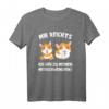 Mir reichts ich geh zu meinen Meerschweinchen T-Shirt - Lustiges Haustier-Design für Meerschweinchenliebhaberinnen & Züchterinnen