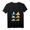 Damen Lustiges Hamster Yoga T-Shirt mit Meerschweinchen Nagetier Motiv – Perfektes Geschenk für Tier- und Yogafans