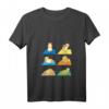 Damen Lustiges Hamster Yoga T-Shirt mit Meerschweinchen Nagetier Motiv – Perfektes Geschenk für Tier- und Yogafans