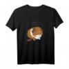 Guinea Pig and Music T-Shirt - Witziges Geschenk für Meerschweinchen- und Musikliebhaber, Musiker und Tierfans