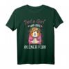 Just A Girl Who Loves Guinea Pigs - Lustiges Tierliebhaber T-Shirt für Meerschweinchenfans, perfekt als Geschenk zum Geburtstag, Weihnachten & mehr