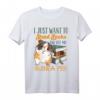 Lustiges T-Shirt: I Just Want To Read Books And Pet My Meerschweinchen – Perfekt für Tier- und Bücherliebhaber als Geschenk