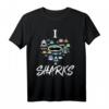Haiarten Shirt mit Haien und Haimaul für Kinder – Lehrreiches T-Shirt für Junge und Mädchen, Perfektes Geschenk für Hai-Liebhaber