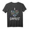 Haiarten Shirt mit Haien und Haimaul für Kinder – Lehrreiches T-Shirt für Junge und Mädchen, Perfektes Geschenk für Hai-Liebhaber
