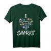 Haiarten Shirt mit Haien und Haimaul für Kinder – Lehrreiches T-Shirt für Junge und Mädchen, Perfektes Geschenk für Hai-Liebhaber