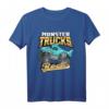 Monster Trucks Rock Hai Monster Truck T-Shirt – Das perfekte Geburtstagsgeschenk für Monster Truck Fans