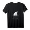 Damen No Fins No Future - Save Our Sharks Hai Haie Haifisch Finne T-Shirt mit V-Ausschnitt für Meeresschützer & Umweltschutz