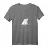 Damen No Fins No Future - Save Our Sharks Hai Haie Haifisch Finne T-Shirt mit V-Ausschnitt für Meeresschützer & Umweltschutz