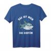 Lustiges Haifisch Kostüm T-Shirt – Perfekt für Karneval, Halloween, Mottoparty & als Geschenk für Haifisch-Liebhaber