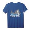 Fußball Haifisch 'TOR-HAI' Lustiges Fußballer Team Geschenk T-Shirt für Kinder und Fans