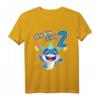 Kinder Süßer Haifisch T-Shirt zum 2. Geburtstag - Lustiges Geschenk für Jungen und Mädchen mit Tiermotiv