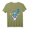 Kinder Süßer Haifisch T-Shirt zum 2. Geburtstag - Lustiges Geschenk für Jungen und Mädchen mit Tiermotiv