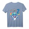 Kinder Süßer Haifisch T-Shirt zum 2. Geburtstag - Lustiges Geschenk für Jungen und Mädchen mit Tiermotiv