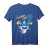 Kinder Süßer Haifisch T-Shirt zum 2. Geburtstag - Lustiges Geschenk für Jungen und Mädchen mit Tiermotiv