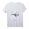 Damen Hai Haie Haifisch T-Shirt mit V-Ausschnitt – Leichtes, Stylisches Meerestier-Shirt für Damen