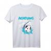 Kinder 4. Geburtstag Junge Weißer Hai Geburtstagsshirt - Lustiges Geburtstagsoutfit zum 4. Geburtstag und Kinderparty-Geschenk