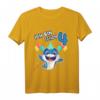 Süßes Haifisch 4 Jahre Kinder Geburtstag T-Shirt – Perfekte Geschenkidee für 4-Jährige Jungen und Mädchen