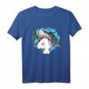 Kinder Hai 4. Geburtstag Shirt für Jungen und Mädchen - Lustiges Haifisch Outfit zum vierten Geburtstag und Geschenk
