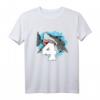 Kinder Hai 4. Geburtstag Shirt für Jungen und Mädchen - Lustiges Haifisch Outfit zum vierten Geburtstag und Geschenk
