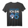 Kinder Hai T-Shirt zum 5. Geburtstag - Lustiges Geburtstagsgeschenk für Kinder, Sohn oder Tochter, perfekt für Kinderparty und Kindergarten