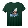 Lustiges Cupcake- und Haifisch-Geschenk T-Shirt für Kinder, Männer und Frauen – Perfekt für Tierliebhaber, Wassertier-Fans und Foodie-Enthusiasten
