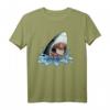 Lustiges Cupcake- und Haifisch-Geschenk T-Shirt für Kinder, Männer und Frauen – Perfekt für Tierliebhaber, Wassertier-Fans und Foodie-Enthusiasten
