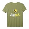 Zombee Lustiges Zombie-Biene Happy Halloween Kostüm Imker T-Shirt – Perfekt als Geschenk für Bienenliebhaber, Imker & Halloween-Fans