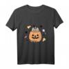 HapKoala Halloween T-Shirt mit Kürbis - Klassisches Geschenk für Feiern und Partys