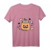 HapKoala Halloween T-Shirt mit Kürbis - Klassisches Geschenk für Feiern und Partys