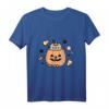 HapKoala Halloween T-Shirt mit Kürbis - Klassisches Geschenk für Feiern und Partys