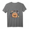 HapKoala Halloween T-Shirt mit Kürbis - Klassisches Geschenk für Feiern und Partys