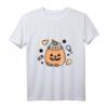 HapKoala Halloween T-Shirt mit Kürbis - Klassisches Geschenk für Feiern und Partys