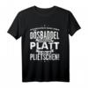 Platt Is För De Plietschen - Lustiges Hamburg T-Shirt mit Plattdeutsch Spruch für Norddeutsche Männer