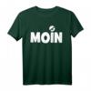 Moin mit Möwe Anker Hamburg Norddeutsch Meer Ostsee T-Shirt – Maritimes Souvenir für Urlauber, Segler und Norddeutsche