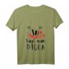 Hamburg Spruch T-Shirt mit Digga für Nordlichter - Cooler V-Ausschnitt für Hamburger & Touristen