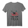 Hamburg Spruch T-Shirt mit Digga für Nordlichter - Cooler V-Ausschnitt für Hamburger & Touristen