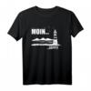 Moin Löppt Leuchtturm Küste Norddeutschland T-Shirt – Lustiges Plattdeutsch & Nordsee Motiv für Einheimische und Touristen