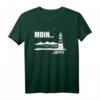 Moin Löppt Leuchtturm Küste Norddeutschland T-Shirt – Lustiges Plattdeutsch & Nordsee Motiv für Einheimische und Touristen