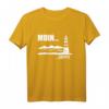 Moin Löppt Leuchtturm Küste Norddeutschland T-Shirt – Lustiges Plattdeutsch & Nordsee Motiv für Einheimische und Touristen