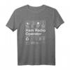 Ham Radio Operator T-Shirt Lustiges Geschenk für Funkamateure - Perfekt zu Weihnachten, Geburtstag, Valentinstag, Mutter- & Vatertag
