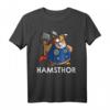 Hamsthor T-Shirt - Lustiges Wikinger Hamster Shirt mit Thors Hammer für Fans, Party & Freizeit