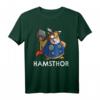 Hamsthor T-Shirt - Lustiges Wikinger Hamster Shirt mit Thors Hammer für Fans, Party & Freizeit