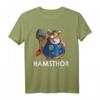 Hamsthor T-Shirt - Lustiges Wikinger Hamster Shirt mit Thors Hammer für Fans, Party & Freizeit