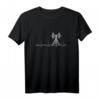 Radio-Bediener Herzschlag HAM T-Shirt – Perfektes Geschenk für Funkamateure zu Geburtstag oder Weihnachten